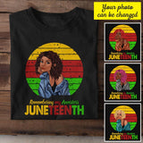 Personalized Juneteenth  Tshirt Printed QTHY0306