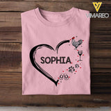 Personalized Simple Woman Tshirt Printed 22JUL-HY03