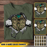Personalized Portuguese Soldier Tshirt Printed 22JUL-DT03