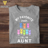 Personalized Aunt Kid Tshirt Printed 22JUL-HY03