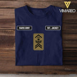 DH Personalized Swiss Soldier Tshirt Printed DT0406