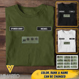DH Personalized Spanish Soldier Tshirt Printed DT0406
