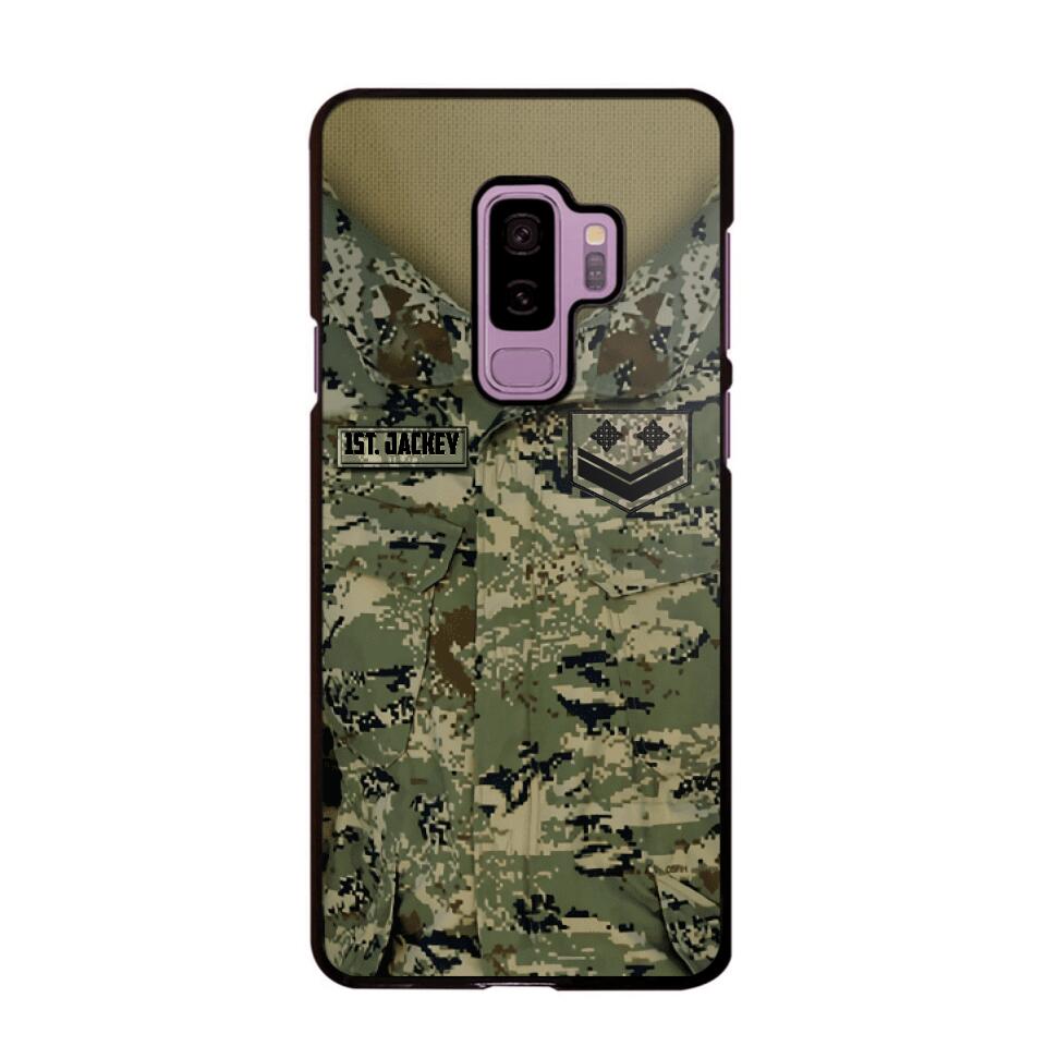 Personalized Croatian Soldier Camo Phone Case Printed 22JUL-HQ04