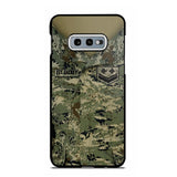 Personalized Croatian Soldier Camo Phone Case Printed 22JUL-HQ04