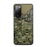 Personalized Croatian Soldier Camo Phone Case Printed 22JUL-HQ04