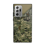 Personalized Croatian Soldier Camo Phone Case Printed 22JUL-HQ04