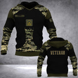 Personalized Austrian Veteran Camo Tshirt or Hoodie 3D Printed QTDT0406
