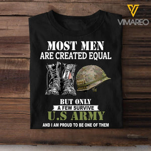 Personalized U.S Military Tshirt Printed SEP-MA16