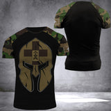 Personalized Swiss Army Camo Tshirt or Hoodie 3D Printed QTDT0606