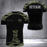 Personalized Croatian Veteran Camo Hoodie 3D Printed QTDT0706