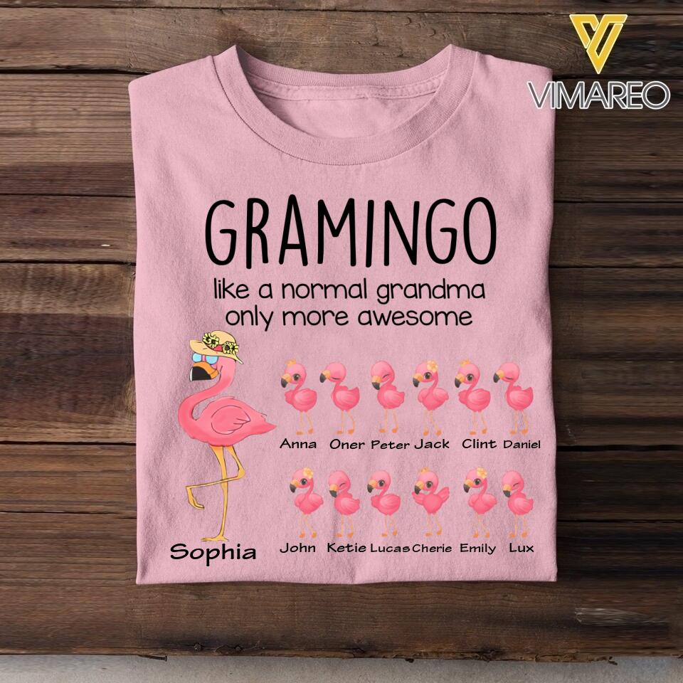 Personalized Gramingo Tshirt Printed 22JUL-HC07