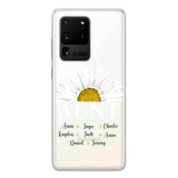 Personalized Aunt Transparent Silicone Phonecase Printed 22JUL-HC07
