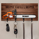 Personalized Chainsaw Key Holder Printed 22JUL-HC08