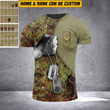 DH Personalized Italian Veterans/Soldier Tshirt 3D Printed HQ0806