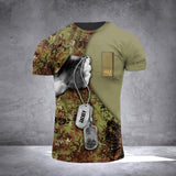 DH Personalized Italian Veterans/Soldier Tshirt 3D Printed HQ0806