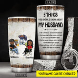 Personalized Couple Tumblers Printed NQHY0806