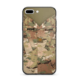 Personalized U.S Soldier Phone Case Printed 22JUL-HQ08