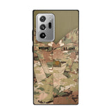 Personalized U.S Soldier Phone Case Printed 22JUL-HQ08