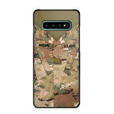 Personalized U.S Soldier Phone Case Printed 22JUL-HQ08