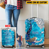 Personalized She Dreams Of The Ocean Mermaid Luggage Cover Printed NQHC0806