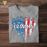 Personalized Grandma Kid Tshirt Printed 22JUL-HC09