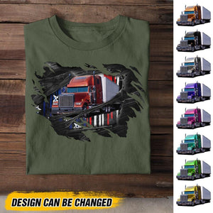 Personalized Truck Tshirt Printed NQDT1006