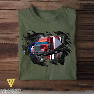 Personalized Truck Tshirt Printed NQDT1006