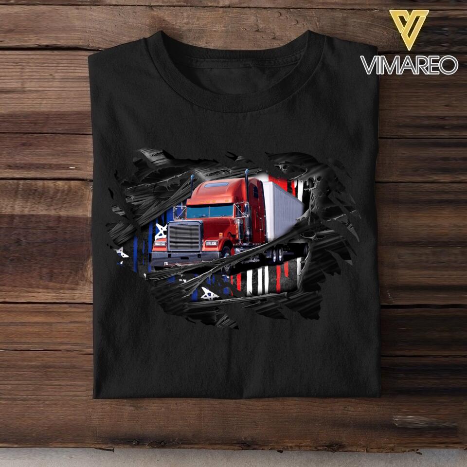 Personalized Truck Tshirt Printed NQDT1006