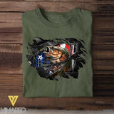 Personalized Fishing Lovers Tshirt Printed NQDT1006