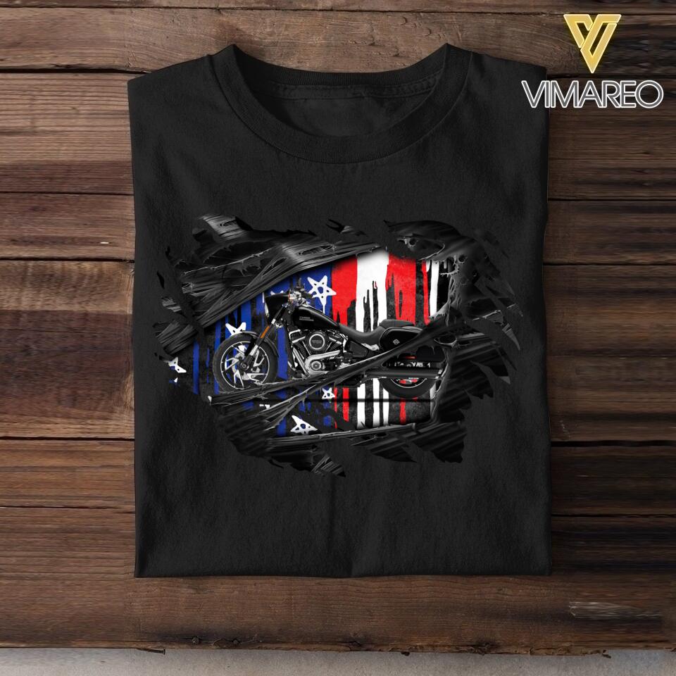 Personalized Motocross Lovers Tshirt Printed NQDT1006