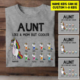 Personalized Aunticorn Tshirt Printed 22MAY-HY09