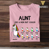 Personalized Aunticorn Tshirt Printed 22MAY-HY09