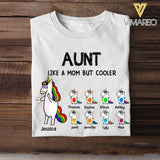 Personalized Aunticorn Tshirt Printed 22MAY-HY09