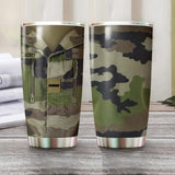 Personalized French Soldier Tumbler Printed 22JUL-HQ13