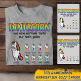 Personalized Tantecorn And Kid Tshirt Printed 22JUL-DT13