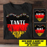 Personalized German Aunt Kid Tshirt Printed 22JUL-HC13