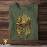 Personalized Italian Veterans/Soldier Tshit Printed 22JUL-HC14