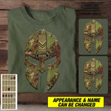 Personalized Italian Veterans/Soldier Tshit Printed 22JUL-HC14