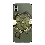 Personalized Canadian Veterans/Soldier Phone Case Printed 22JUL-HQ14