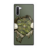 Personalized Canadian Veterans/Soldier Phone Case Printed 22JUL-HQ14