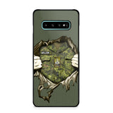 Personalized Canadian Veterans/Soldier Phone Case Printed 22JUL-HQ14