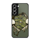 Personalized Canadian Veterans/Soldier Phone Case Printed 22JUL-HQ14