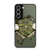 Personalized Canadian Veterans/Soldier Phone Case Printed 22JUL-HQ14