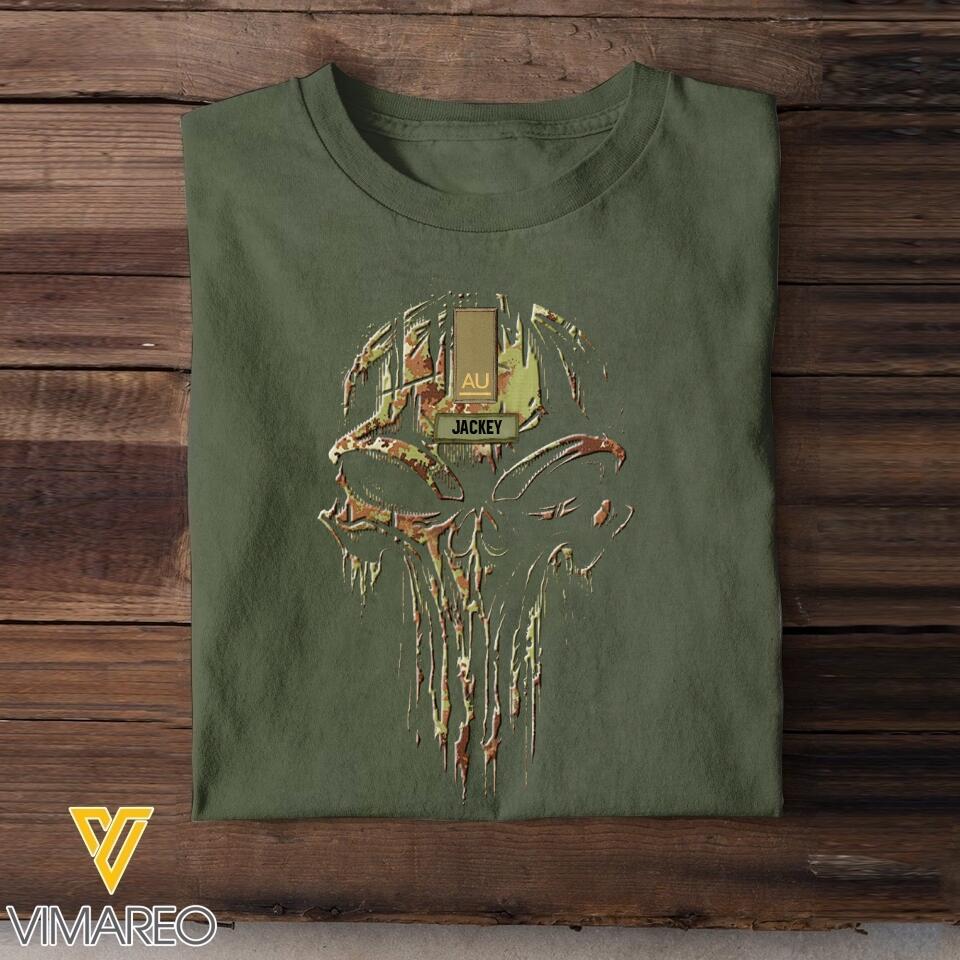 Personalized Italian Veterans/Soldier Tshit Printed 22JUL-HY14