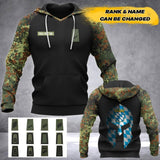 Personalized Bavaria Soldier/Veteran Camo Hoodie 3D Printed 22JUL-HY15