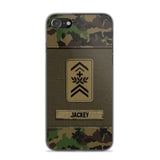 Personalized Swiss Soldier/Veterans Phone Case Printed 22JUL-DT16