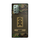 Personalized Swiss Soldier/Veterans Phone Case Printed 22JUL-DT16