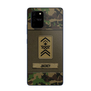 Personalized Swiss Soldier/Veterans Phone Case Printed 22JUL-DT16