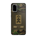 Personalized Swiss Soldier/Veterans Phone Case Printed 22JUL-DT16