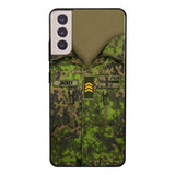 Personalized Finnish Army Camo Phone Case Printed 22MAR-HQ30